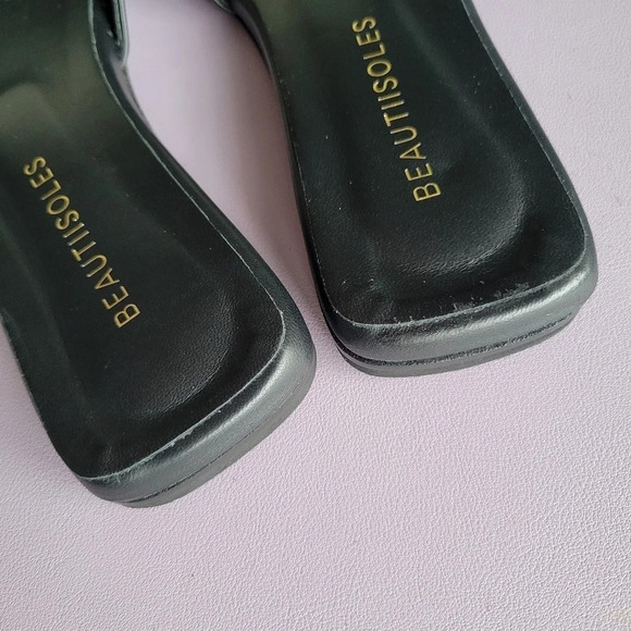 BEAUTIISOLES Sharon Leather Convertible Sandals Women's 7.5 Minimalist Summer - Picture 10 of 12